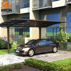 Tente de garage <span class=keywords><strong>double</strong></span> de luxe en alliage d'aluminium, portable, facile à assembler, imperméable, de haute qualité, design moderne pour le <span class=keywords><strong>camping</strong></span> en plein air - Product Image 2