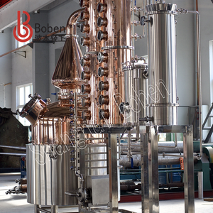 Brandy/Rum/<span class=keywords><strong>Gin</strong></span>/Vodka/Whisky/Production d'<span class=keywords><strong>alcool</strong></span> 95% 500L 1000L 1500L Équipement <span class=keywords><strong>de</strong></span> distillation <span class=keywords><strong>de</strong></span> cuivre Distillerie d'<span class=keywords><strong>alcool</strong></span> à domicile - Product Image 3