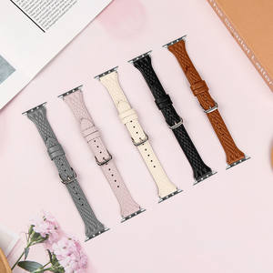 Cinturino in vera pelle di lusso per <span class=keywords><strong>Apple</strong></span> <span class=keywords><strong>Watch</strong></span> serie 7 8 <span class=keywords><strong>9</strong></span>, cinturino in pelle sottile fatto a mano per <span class=keywords><strong>Apple</strong></span> <span class=keywords><strong>Watch</strong></span> - Product Image 2