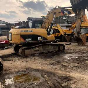 Excavatrice sur chenilles CAT 320D d'occasion de haute qualité, 20 tonnes, pour terrains d'excavation moyens, bon prix, excavatrice Caterpillar du Japon pour la ferme - Product Image 5
