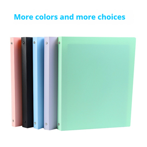 A4 Lederen Bindmiddel Vier-Holes Punch Kleurrijke Transparante Insert Cover Document Organizer Vier-Holes Bestand Map Voor Muziekpartituren