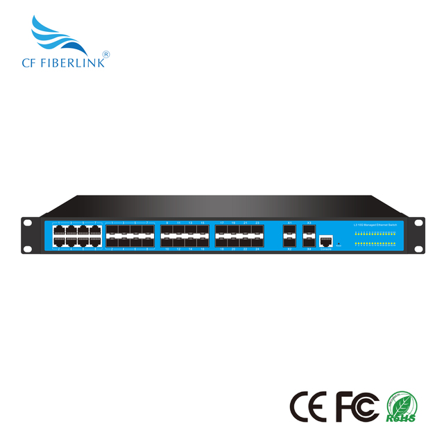36-Port Full Gigabit Management VLAN-Supported Ethernet Enterprise-Level Switch for School Monitoring Equipment