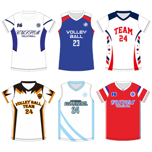 Custom Volleyball Jersey Team Sublimation Printed Breathable V-Neck Sport Volleyball Uniform <strong>Beach</strong> Volleyball <strong>Shirt</strong> <strong>Women</strong> Zp2484 - Product Image 5
