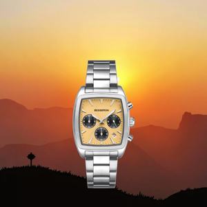 Nouvelles montres pour hommes tendance en acier inoxydable de luxe, mouvement à quartz importé, chronographe, cadran secondaire, cadeau d'affaires pour lui - Product Image 3