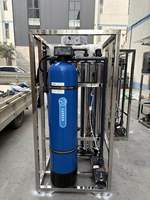 Système de purification d'eau par osmose inverse Two Whale avec réservoir sous pression 2 tonnes/heure, pompe PLC, moteur, machine pour eau de mer haute pression 2kW