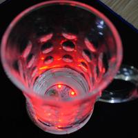 Sous-verre lumineux LED en acrylique pour fête, décoration de vase, bouteille, verre à bière, avec logo personnalisé, OEM, en gros, pour boissons