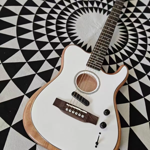 Guitare électrique Geake <span class=keywords><strong>G</strong></span>-2 de qualité professionnelle, 39 pouces, corps en acajou, manche en palissandre - Product Image 2