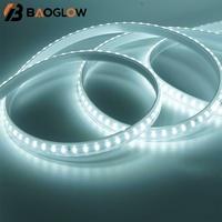 Bande lumineuse LED IP67 220V haute tension, étanche, installation facile, 100m, pour éclairage extérieur, route, jardin, piscine, décorations