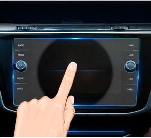 New Tempered Glass màn hình cảm ứng bảo vệ phim đối với Volkswagen <span class=keywords><strong>Tiguan</strong></span> T-ROC 8inch Car Navigation hiển thị <span class=keywords><strong>2025</strong></span> Phụ Kiện Xe Hơi - Product Image 5