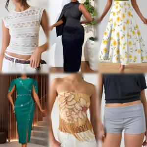 Low Price Clearance of Women's Clothing High-quality Dresses Tops T-shirts Pants Short Skirts Clothing Inventory <b>Mixed</b> Shipping - Product Image 2
