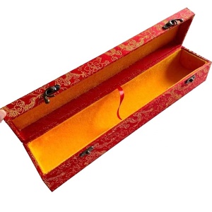 <span class=keywords><strong>Lin</strong></span> <span class=keywords><strong>Fu</strong></span> auf der Ehe Brief Brokat Box Kalligraphie und Malerei Sammlung Geschenk box Aufbewahrung sbox Feuchtigkeit beständige Schriftrolle - Product Image 4