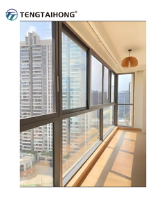 Mới nhất hiện đại sang trọng Úc chứng nhận cửa sổ trượt nhôm tốt nhất cửa sổ trượt khung hợp kim nhôm - Product Image 5