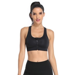 Vente en gros de soutien-gorge de yoga rembourré avec logo personnalisé pour femmes - Product Image 4