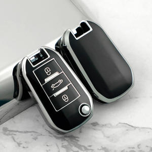 Hotselling Tpu étui à clés de voiture housse de porte-clés de voiture pour Citroen <span class=keywords><strong>Peugeot</strong></span> 3 boutons accessoire de clé de voiture accessoires de clé - Product Image 3