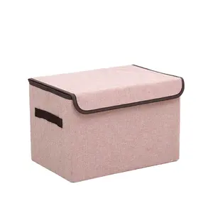 Caixa de armazenamento dobrável de gavetas, organizador de roupas para gavetas e artigos diversos, recipiente em tecido oxford