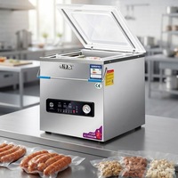Machine d'emballage sous vide commerciale 340T, scelleuse sous vide automatique pour noix, céréales et aliments secs