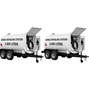 Station-service mobile <span class=keywords><strong>GPL</strong></span>, station <span class=keywords><strong>de</strong></span> remplissage portable montée sur châssis, station-service à essence avec pompe <span class=keywords><strong>de</strong></span> distribution - Product Image 1