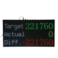 Contador Digital Inteligente con Control Remoto LED y Pantalla de Doble Cara, Alcance de 9999, Salida de Relé