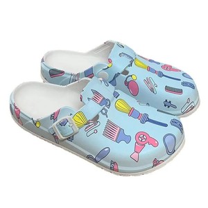 Chaussures ethniques Sabots Semelle souple Portées de deux façons pour la plage Mules et piscine Femmes Sabots de jardin Intérieur Sabots de soins infirmiers Sandales - Product Image 3
