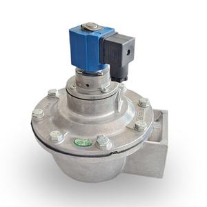 Válvula solenoide de agua de pulso de ángulo recto de aleación Válvula de pulso electromagnético de ángulo recto DMF Gas de control de diafragma de alta regulación - Product Image 2