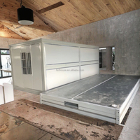 Casa Contenedor Plegable Portátil de Acero Duradero de 20 pies, Diseño Moderno, Hotel/Villa, Precio Económico, Rápida Instalación para Hogar/Oficina