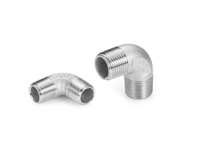 מרפק יצוק מפלדת אל-חלד DN25-DN100 מחומר 316L מתאים לתרחישי מכונות וציוד תעשייתיים - Product Image 2