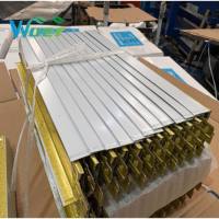 Cadre de plafond en grille métallique en T galvanisé à chaud, anti-corrosion, pour usage bureautique, vente en gros en Inde