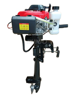 Moteur Hors-Bord Loncin Petit Moteur 4 Temps pour Bateau de Pêche, Prêt à Expédier