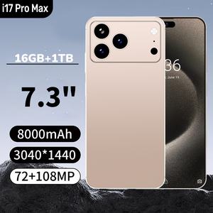 Téléphones Android à grande mémoire avec diverses personnalisations, réduction du bruit, qualité sonore, <span class=keywords><strong>mobile</strong></span> I17promax - Product Image 5