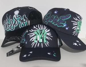 Cappello da Baseball OEM/ODM G5 di Qualità, Modello Project 001 a 5 Pannelli con Ricamo, Cappelli in Camoscio Stile Wizard per Uomo - Product Image 3