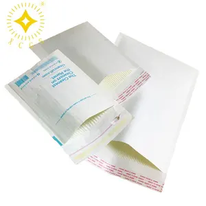 Compostable Mailer Bag 100% Reciclável Auto-selo Kraft Corrugado Envelope De Papel Saco De Embalagem