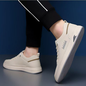 Nouvelles <span class=keywords><strong>baskets</strong></span> tendance printemps-automne en PU, faciles à enfiler et à retirer, chaussures décontractées à la mode, semelles souples, style jeune, style rétro - Product Image 5