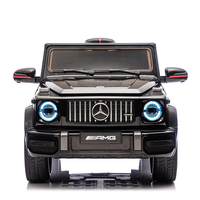 Voiture électrique pour enfants sous licence Mercedes Benz G63 AMG, 12V, jouet électrique pour enfants avec télécommande