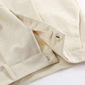 Enyami Completo Estivo in Cotone e <span class=keywords><strong>Lino</strong></span> con Scollo a V, Set Coordinato 2 Pezzi da <span class=keywords><strong>Donna</strong></span>, <span class=keywords><strong>Pantaloncini</strong></span> Corti, Gilet e Completo Basic Streetwear - Product Image 6