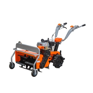 Desmalezador de gasolina de cuatro accionamientos, pequeño hogar, multifuncional, campo de maíz, huerto, cortacésped autopropulsado, cortacésped manual - Product Image 1