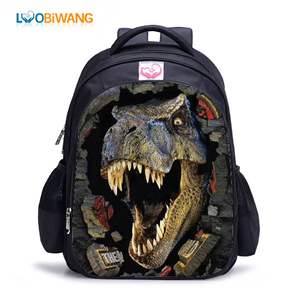 תיק הספר האחרון הסיטונאי עם סגירת רוכסן עמיד למים, תיקי כתף נגד גניבה עבור בני נוער - Product Image 5