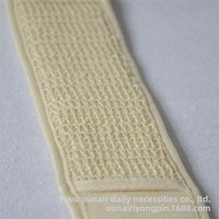Brosse de bain longue pour le dos, exfoliante et massante, vente directe usine, pour adultes, en lin