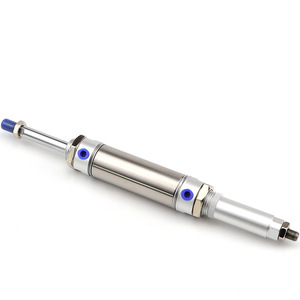 Cylindre à piston en acier inoxydable réglable MAJ32/40x25/50/75/100/125/150/175-50 Mini cylindre pneumatique Cœur de piston Roulement - Product Image 1