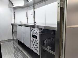 Remolque de venta al aire libre Vintage Horse Box Beer bar Bebidas <span class=keywords><strong>Tienda</strong></span> de bebidas con ruedas Food Truck - Product Image 4