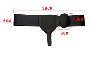 Cinturón de cintura ajustable transpirable para soporte de <span class=keywords><strong>hernia</strong></span> deportiva, Correa <span class=keywords><strong>inguinal</strong></span> para hombre para alivio del dolor, recuperación ortopédica - Product Image 4