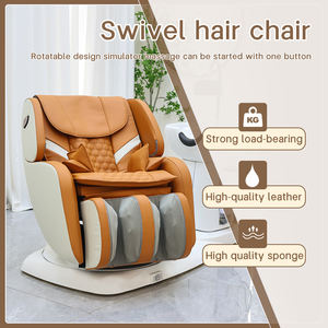 Professioneller Moderner Hochwertiger Orangefarbener Friseursalon-Liegeplatz Waschbett Elektrischer Shampoo-Stuhl mit Becken - Product Image 6