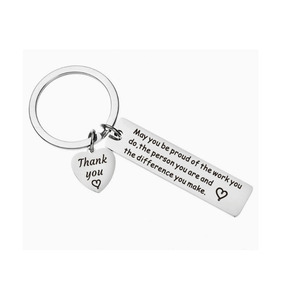 Llavero <span class=keywords><strong>de</strong></span> Acero Inoxidable con la Frase 'No Seríamos el Equipo Sin Ti', Regalo <span class=keywords><strong>de</strong></span> Agradecimiento para Compañeros <span class=keywords><strong>de</strong></span> Trabajo - Product Image 2