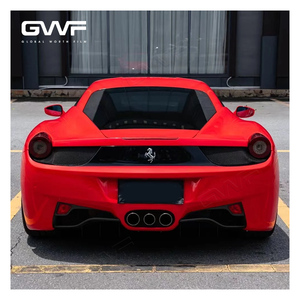 GWF Film de protection de la peinture rouge Ferrari en TPU auto-cicatrisant, anti-rayures, à couleur changeante, pour voitures, rouleau résistant aux UV - Product Image 4