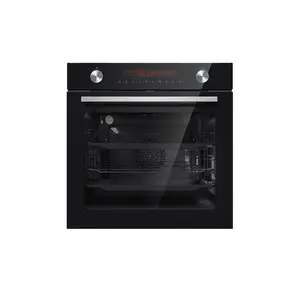 Electric and Gas 60cm Built-in ovens with 4 functions to 10 functions with double or triple glass door