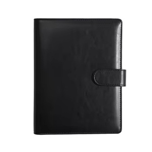 Mini Carpeta de bolsillo con 6 anillas personalizada, tamaño A5, organizador de cuero PU, <span class=keywords><strong>Agenda</strong></span> con encuadernación en espiral, Mini carpeta estacionaria - Product Image 1