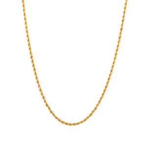 Collana a Catena Intrecciata Spessa di Alta Qualità, <span class=keywords><strong>Placcata</strong></span> in <span class=keywords><strong>Oro</strong></span> 14k 18k, Resistente all'Acqua e all'Ossidazione, 2.5mm 5mm 8mm, per <span class=keywords><strong>Uomo</strong></span> - Product Image 3