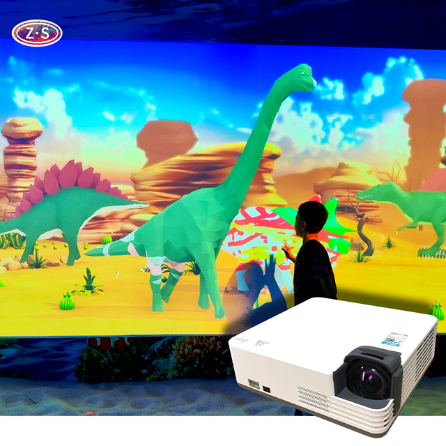 Factory Price Indoor Customized AR Digital Drawing System Interactive Hologram 3D Immersive Wall Games for Family Fun