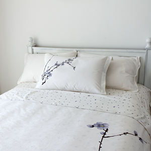 Home Textile for Kids <strong>Teenager</strong> 100% Cotton 200T Flower Printed Modern Woven Duvet Cover Flat Sheet Set - Product Image 6