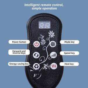 Nueva Llegada Venta Caliente 3D Shiastu Cojín de Masaje Vibración Compresa Caliente Espalda/Cintura/Cadera Asiento de Coche Masajeador PU Mejor Precio - Product Image 6