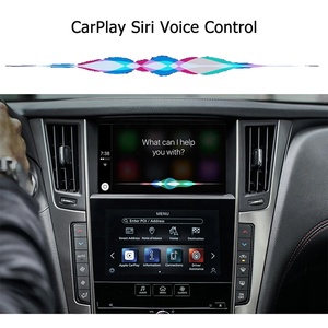 Unidad Inalámbrica CarPlay para Automóvil con Sistema IOS, Interfaz de Video con Función de Duplicación de Pantalla Android Auto para Actualización OEM de Q50 QX50 Q60 Q50s - Product Image 3